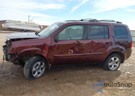 2012 Honda Pilot Ex-L from USA, damaged, VIN 5FNYF4H52CB016568